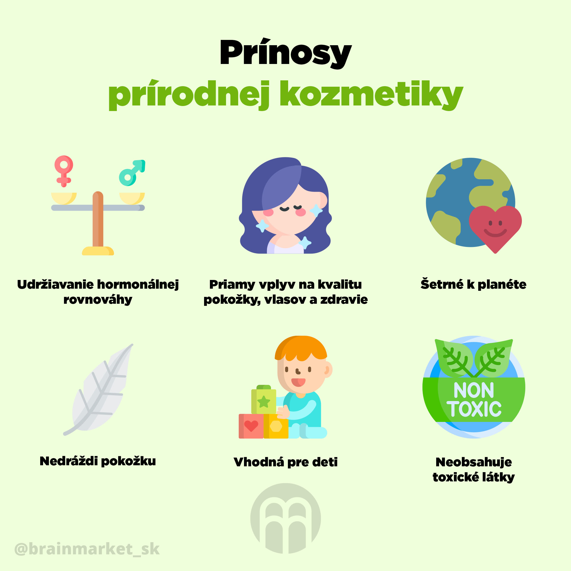 prinosy prirodni kosmetika brainmarket-infografika-sk